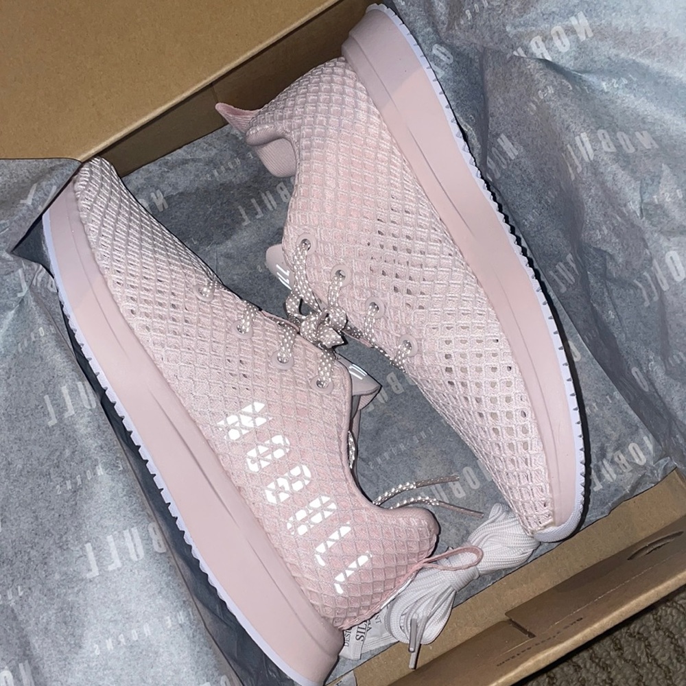 Brand new pink Nobull runners